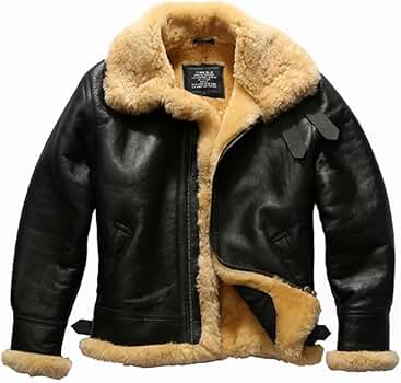 Amazon | [VIIBOY] ムートンジャケット ムートコート B3 フライト